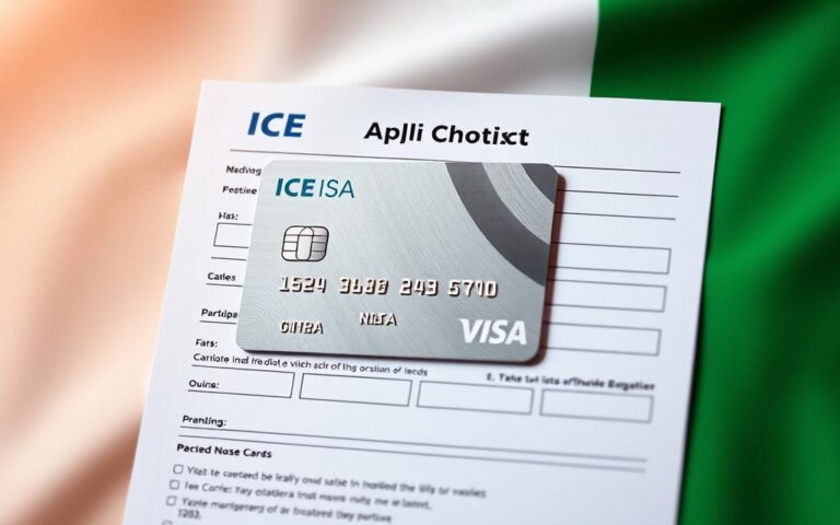 ICE Visa Credit Card Ireland application