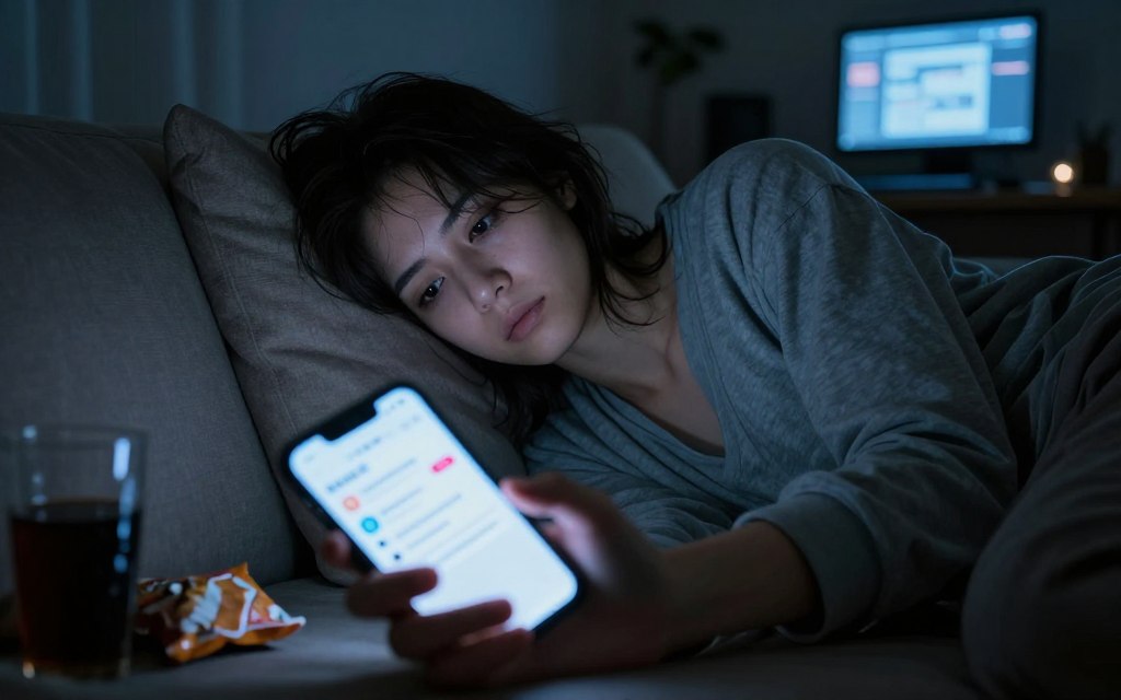 unhealthy screen habits